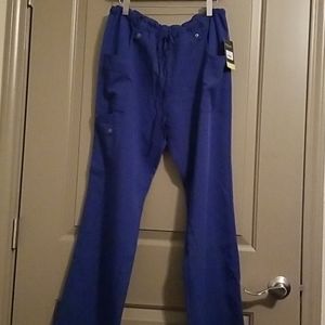 NWT royal blue dickies scrub set